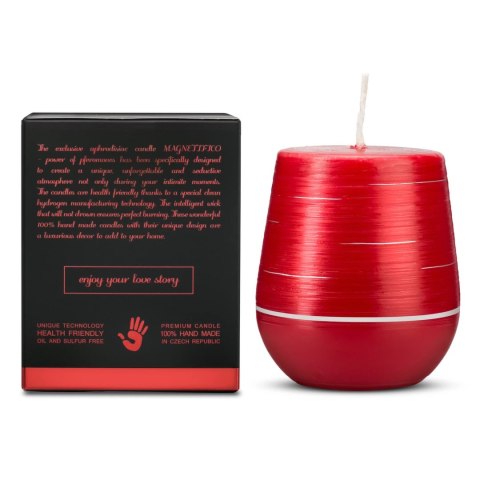 MAGNETIFICO Aphrodisiac Candle Truskawka 36h Świeca Zapachowa EU