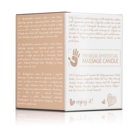 Magnetifico ENJOY IT! Świeca do masażu z feromonami kokos 70ml