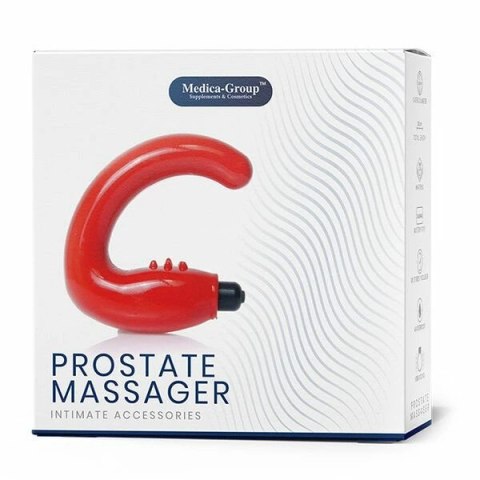 Medica-Group Prostate Massager model wibrujący ergonomiczny czarny