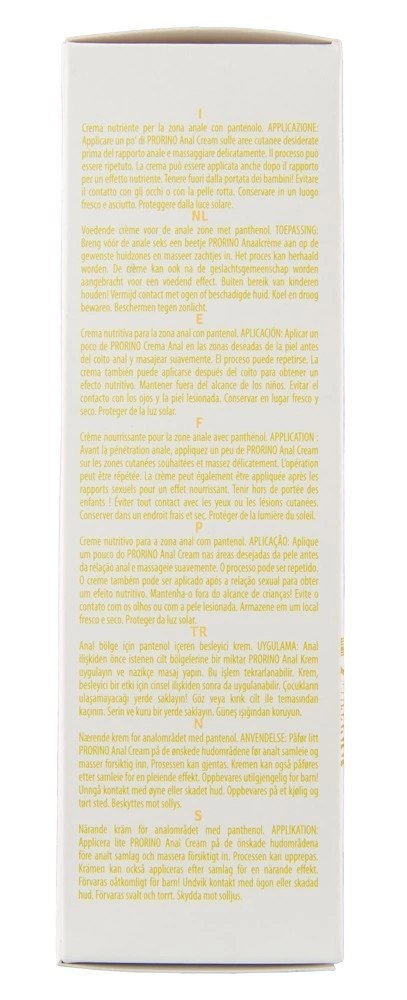 PRORINO Sensitive Anal Comfort krem pielęgnacyjny 100 ml z pantenolem