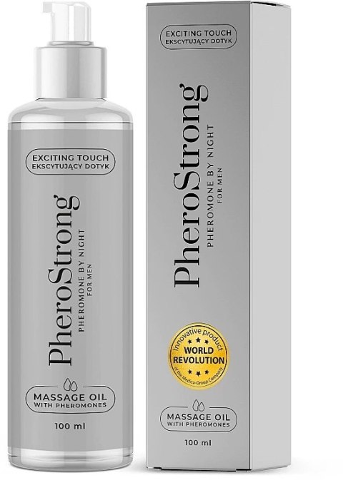PheroStrong By Night For Men Olejek do masażu z feromonami 100ml