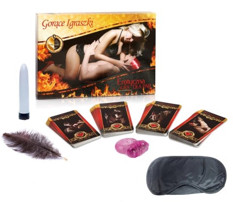 RAZEM Gra dla Par Rozkosz - Karty, Akcesoria, 80 zadań, 31x21cm