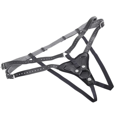 Sportsheets Aurora High Waisted Uprząż Regulowana Czarna
