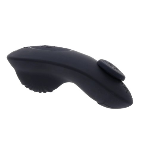 Sportsheets Hidden Pocket - Uprząż z kieszenią i pilotem, czarna, uniwersalna