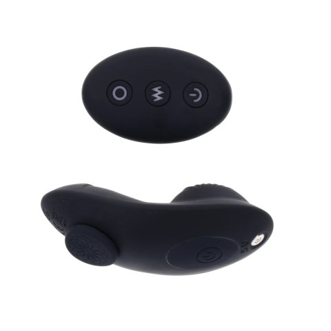 Sportsheets Hidden Pocket - Uprząż z kieszenią i pilotem, czarna, uniwersalna