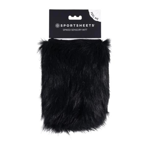 Sportsheets rękawice sensoryczne z kolcami czarne uniwersalne
