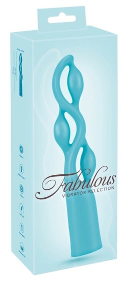 You2Toys Fabulous Wibrator Design Turkusowy, 25 cm, 3 Silniki, USB