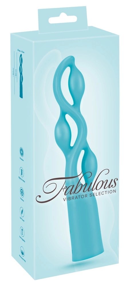 You2Toys Fabulous Wibrator Design Turkusowy, 25 cm, 3 Silniki, USB