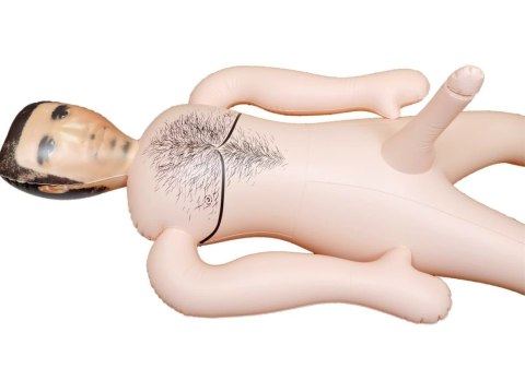 You2Toys Lalka dmuchana Listonosz 165 cm z anatomicznym elementem 20 cm