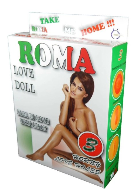 You2Toys Roma 165 cm - nadmuchiwana lalka prezentowa z trzema strefami użytkowymi