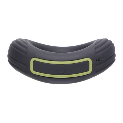 Doc Johnson Rev Cock Throbber - Wibrujący pierścień anatomiczny z podwojnym silnikiem