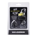 Doc Johnson Rock Solid EZ Top - zestaw 3 silikonowych nakładek, rożne rozmiary