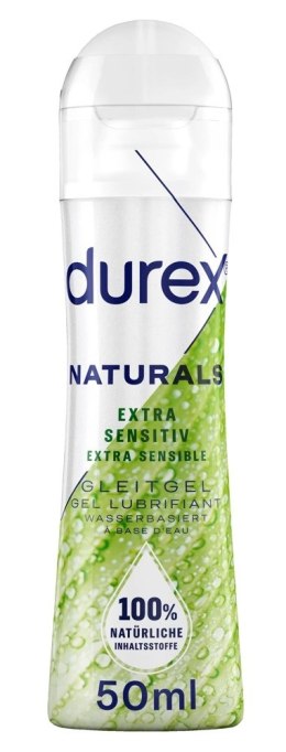 Durex Naturals Lubrykant Nawilżający 50ml hipoalergiczny nawilżający