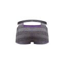 Male Power Heather Haze L szorty z wycięciami jasnoszare męskie