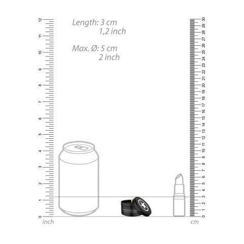 Ouch! by Shots Czarna Świeca do Masażu 150g - Luksusowy Olejek