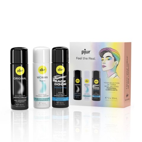 Pjur Pride Box Zestaw Lubrykantow 3x30ml Silikonowe i Wodne