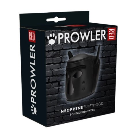 Prowler K9 Kaptur neoprenowy z maską, czerwony, uniwersalny rozmiar