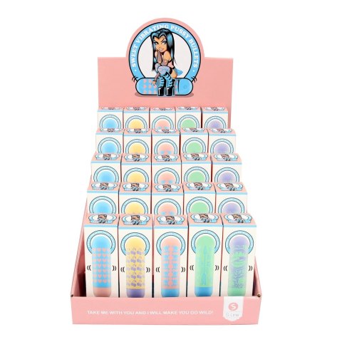 S-Line Sweet Vibrating Bullets Zestaw 25 mini urządzeń w ekspozytorze