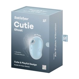 Satisfyer Cutie Ghost model Air Pulse wodoodporny silikonowy biały