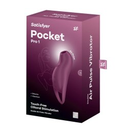 Satisfyer Pocket Pro 1 - kompaktowy model z dwoma silnikami i falami ciśnienia
