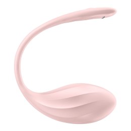 Satisfyer Ribbed Petal Connect - model do noszenia z pilotem i aplikacją