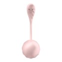 Satisfyer Ribbed Petal Connect - model do noszenia z pilotem i aplikacją