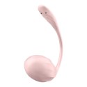 Satisfyer Ribbed Petal Connect - model do noszenia z pilotem i aplikacją