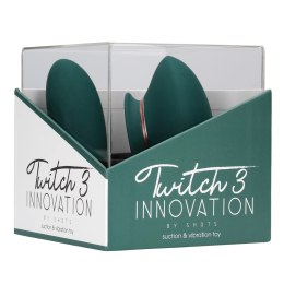 Shots Innovation Twitch 3 Green - urządzenie ładowalne z funkcją ssania