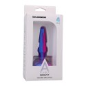 Doc Johnson A-Play Groovy korek anatomiczny silikonowy 10 cm multikolor