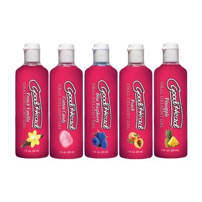 Doc Johnson GoodHead Żel smakowy 5 smakow zestaw 5x29ml