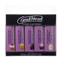 Doc Johnson GoodHead Zestaw Żeli Smakowych 5x29ml - Mix Cupcake