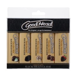 Doc Johnson GoodHead Zestaw żeli smakowych 5x29ml czekoladowe