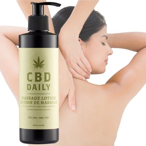 Earthly Body CBD Balsam do masażu 237 ml, miętowy, olej konopny