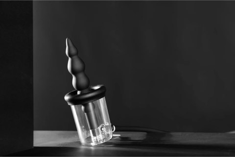 Ouch! by Shots - Ręczna pompka ssąca z 3 nasadkami, czarna