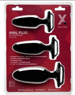 Perfect Fit Brand Finger Grip Plug Zestaw 3 rozmiary PFBlend