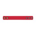 Prowler RED Pasek Silikonowy Regulowany Czerwony 210x25x3 mm