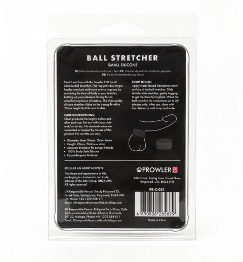 Prowler RED silikonowy pierścień anatomiczny, mały, kolor czerwony