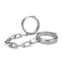 Prowler Red Duty - stalowe kajdanki na kostki z łańcuchem