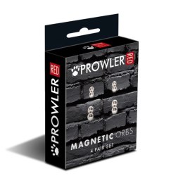 Prowler Red zestaw 4 par magnetycznych kulek w dwoch rozmiarach