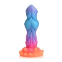 XR Brands Aqua Cock silikonowa figurka świecąca w ciemności 20 cm