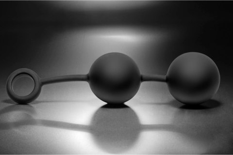 XR Brands Bouncer Beads silikonowe kulki z linką, duży rozmiar