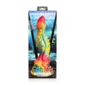 XR Brands Majestic Merman silikonowy model z przyssawką 26 cm tęczowy