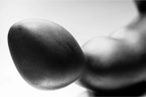 XR Brands Prostate Explorer silikonowy model masujący punkt P czarny