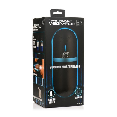 XR Brands The Milker - system ssący z wymiennymi końcowkami