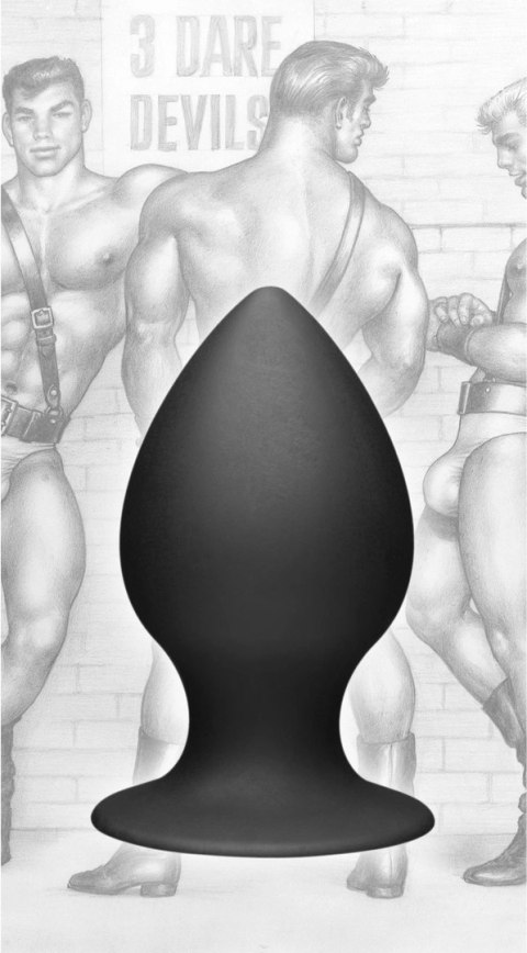 XR Brands Tom of Finland mały korek z silikonu z przyssawką