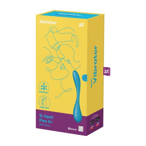 Satisfyer G-Spot Flex 5 Connect App - elastyczne urządzenie z funkcją aplikacji