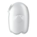 Satisfyer Glowing Ghost - model pulsacyjny, silikon medyczny, fioletowy