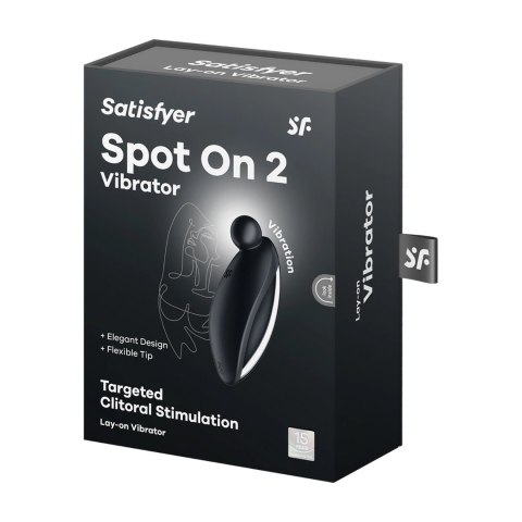 Satisfyer Spot On 2 - stymulator punktowy, silikon premium, 12 trybow
