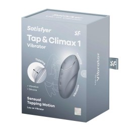 Satisfyer Tap and Climax 1 stymulator impulsowy wodoodporny rożowy