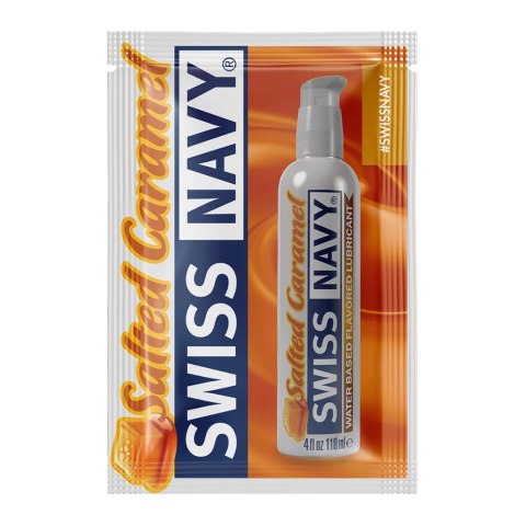 Sliquid Sizzle Lubrykant o smaku słonego karmelu 5 ml praktyczna saszetka